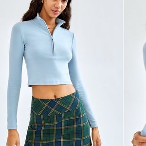 aritzia half zip long sleeve